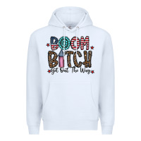 White boom bitch Premium Hoodie - CowhideDigitalArt