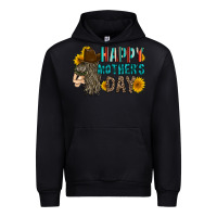 Black happy mothers day Urban Hoodie - RacoonDesign