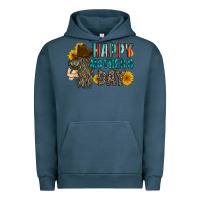 Pigment Midnight Navy happy mothers day Urban Hoodie - RacoonDesign