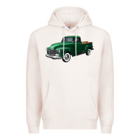 Pale Pink western green truck right 34 view Premium Hoodie - FaDigitalArtStudio
