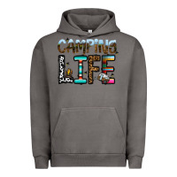 Pigment Tornado camping life Urban Hoodie - CowhideDigitalArt