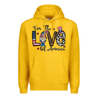Lemon for the lovee of america gnome Premium Hoodie - CowhideDigitalArt