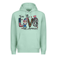 Seafoam for the lovee of america gnome Premium Hoodie - CowhideDigitalArt
