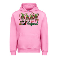 Fuchsia Pink Elf squad skulls Urban Hoodie - FaDigitalArtStudio