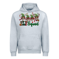 Heather Grey Elf squad skulls Urban Hoodie - FaDigitalArtStudio