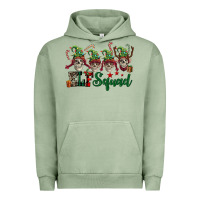 Pigment Oil Green Elf squad skulls Urban Hoodie - FaDigitalArtStudio