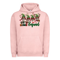 Pigment Salmon Elf squad skulls Urban Hoodie - FaDigitalArtStudio