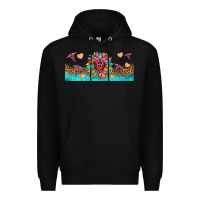 Black nurse sunflower libbey glass Premium Hoodie - HRA Design Shop