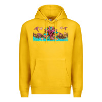 Lemon nurse sunflower libbey glass Premium Hoodie - HRA Design Shop