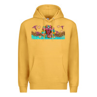 Mustard nurse sunflower libbey glass Premium Hoodie - HRA Design Shop