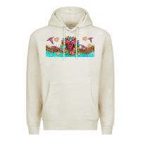 Oatmeal Heather nurse sunflower libbey glass Premium Hoodie - HRA Design Shop