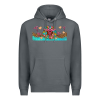 Rock nurse sunflower libbey glass Premium Hoodie - HRA Design Shop