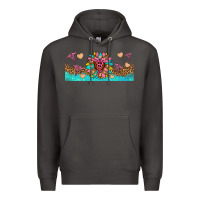 Smoke nurse sunflower libbey glass Premium Hoodie - HRA Design Shop