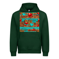 Forest Green teacher life seamless pattern Urban Hoodie - HRA Design Shop