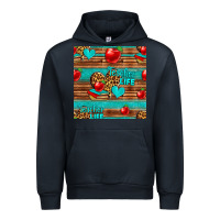 Navy teacher life seamless pattern Urban Hoodie - HRA Design Shop