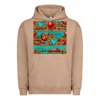 Pigment Burro teacher life seamless pattern Urban Hoodie - HRA Design Shop