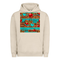 Pigment French Oak teacher life seamless pattern Urban Hoodie - HRA Design Shop