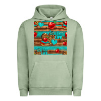 Teacher Life Seamless Pattern Urban Hoodie | Teevron