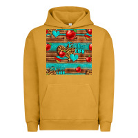 Pigment Peanut Butter teacher life seamless pattern Urban Hoodie - HRA Design Shop