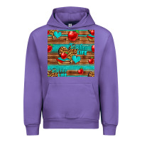 Tulip teacher life seamless pattern Urban Hoodie - HRA Design Shop