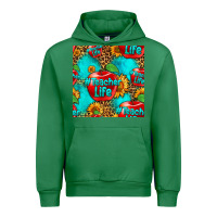 Emerald teacher apple seamless pattern Urban Hoodie - HRA Design Shop