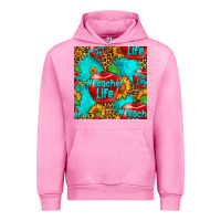 Fuchsia Pink teacher apple seamless pattern Urban Hoodie - HRA Design Shop