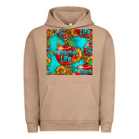 Pigment Burro teacher apple seamless pattern Urban Hoodie - HRA Design Shop