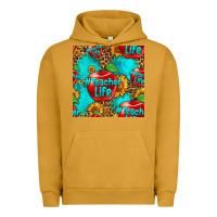 Pigment Peanut Butter teacher apple seamless pattern Urban Hoodie - HRA Design Shop