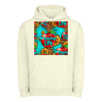 Pigment Pistachio teacher apple seamless pattern Urban Hoodie - HRA Design Shop