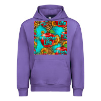Tulip teacher apple seamless pattern Urban Hoodie - HRA Design Shop