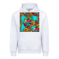 White teacher apple seamless pattern Urban Hoodie - HRA Design Shop
