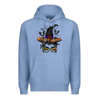 Colony Blue withcy mama Premium Hoodie - RacoonDesign
