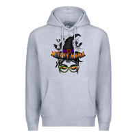 Heather Grey withcy mama Premium Hoodie - RacoonDesign