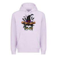 Lilac withcy mama Premium Hoodie - RacoonDesign