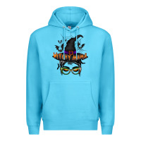 Ocean Blue withcy mama Premium Hoodie - RacoonDesign