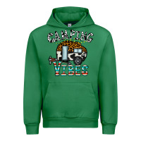 Emerald camping vibes Urban Hoodie - CowhideDigitalArt