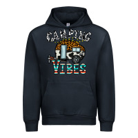 Navy camping vibes Urban Hoodie - CowhideDigitalArt