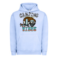 Pigment Grape Ice camping vibes Urban Hoodie - CowhideDigitalArt