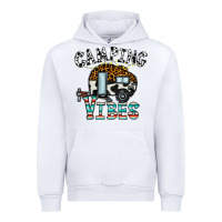 White camping vibes Urban Hoodie - CowhideDigitalArt