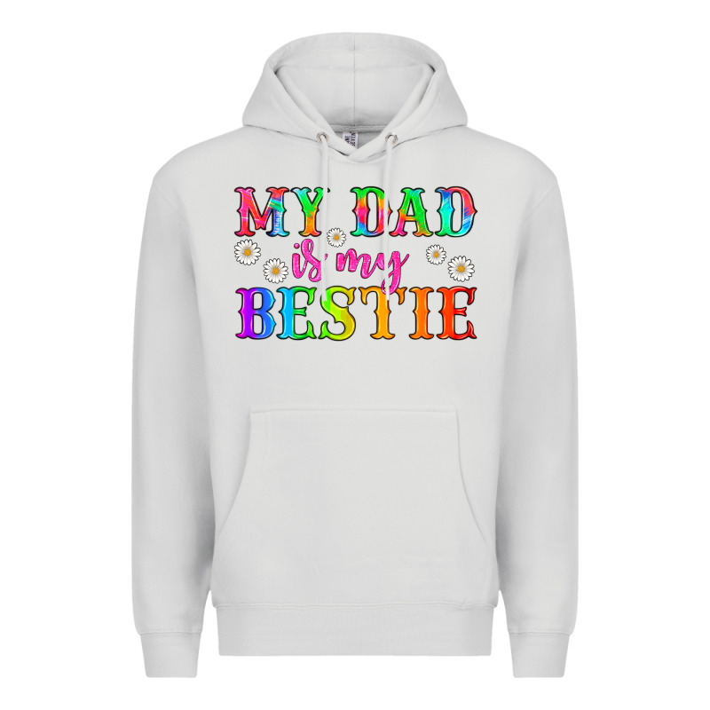 My Dad Is My Bestie Premium Hoodie by HRA Design Shop | Teevron