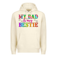 Sandshell my dad is my bestie Premium Hoodie - HRA Design Shop