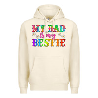 Tofu my dad is my bestie Premium Hoodie - HRA Design Shop