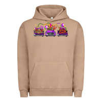 Pigment Burro Mardi gras farm trucks Urban Hoodie - FaDigitalArtStudio