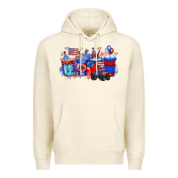Sandshell american drink Premium Hoodie - RacoonDesign