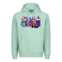 Seafoam american drink Premium Hoodie - RacoonDesign