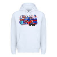 White american drink Premium Hoodie - RacoonDesign