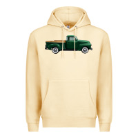 Pina Colada western green truck right side view 1 Premium Hoodie - FaDigitalArtStudio
