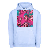 Pigment Grape Ice pink turquoise gemstoes seamless pattern Urban Hoodie - HRA Design Shop