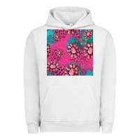 Pigment Lunar Rock pink turquoise gemstoes seamless pattern Urban Hoodie - HRA Design Shop