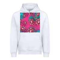 White pink turquoise gemstoes seamless pattern Urban Hoodie - HRA Design Shop